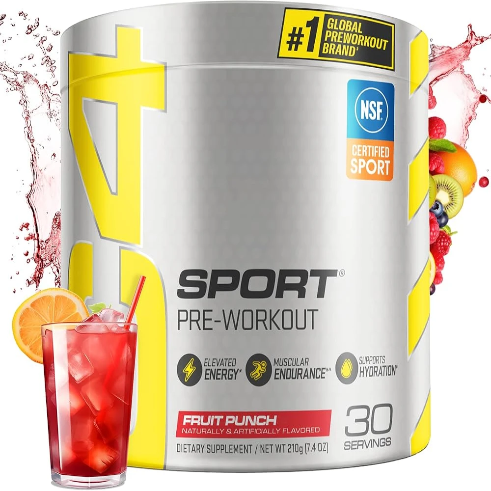 C4 Sport Pre-Workout Fruit Punch 210g - 30 servicios